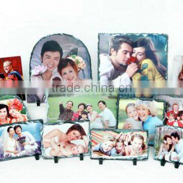 Rock photo for sublimation/sublimation rock/square photo rock with footstand