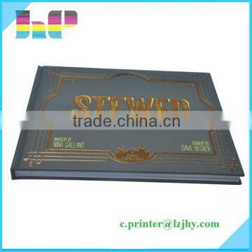 Shenzhen OEM Factory Leather Hot Foil Book Print