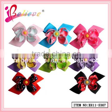 Baby ribbon bow as make decorative bow ribbon,giant ribbon bow hair clip