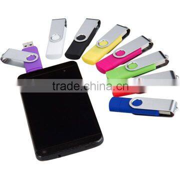 high quality promotional usb swivel otg