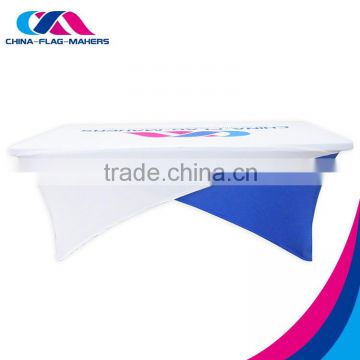 custom exhibition display stretchy table cover