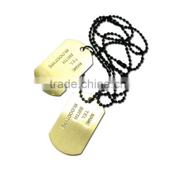 Brand new diamond dog tag pendant