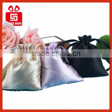 ShenZhen [SHU HUI] factory directly supply satin ribbon string bag for underwear