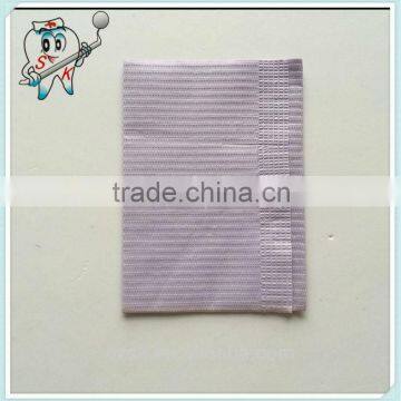 high quality custom printed disposable bibs purple