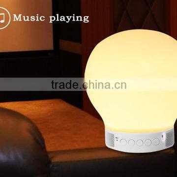 Wireless smart Bluetooth led light speaker with APP control