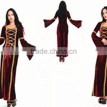 Wholesale Walson Halloween Ladies Costume Fancy Dress Up Medival Vintage Renaissance photo-4