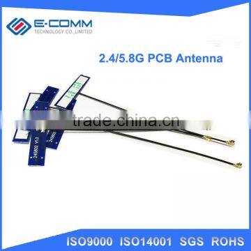 Wholesale WIFI Internal Antenna 2.4G/5.8Ghz Dual band Omni PCB Antenna With IPX Connector