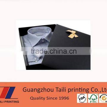 High quality paper t shirt packaging boxes