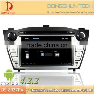 7" Hyundai IX35/Tucson pure android 4.2.2 car DVD GPS with WIFI/3G