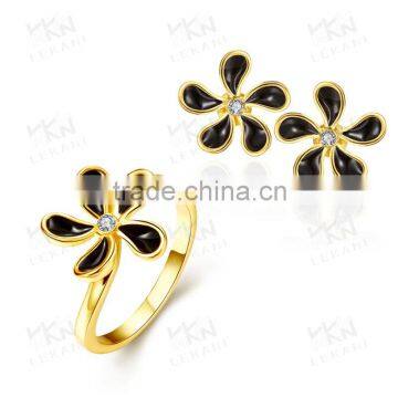 Popular Ladies Ring and Earring Jewelry Set, Simple Jewelry Set