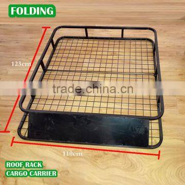 Folding roof tray