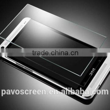 2.5D waterproof 9h tempered glass screen protector for htc one m7