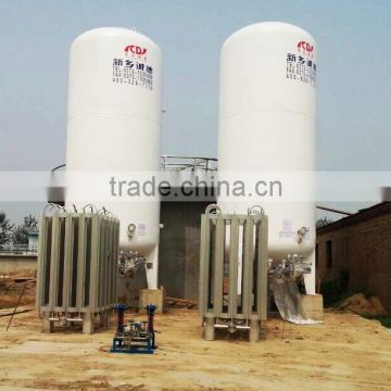 CE Approved Double Layers Cryogenic Storage Tank Liquefied Chemical Industrial Gas Storage Tank