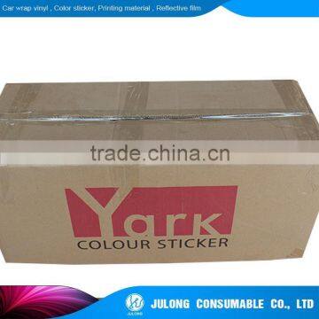 Plastic 61cm color sticker vinyl sticker material pvc self adhesive film made in China