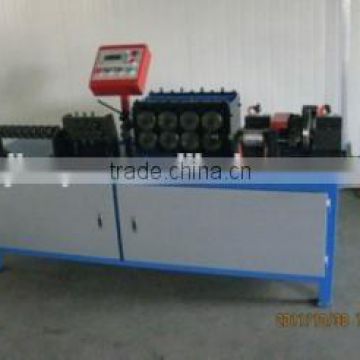 Straitening machine for thick wall steel tube