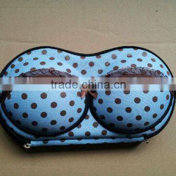 Fashion and Protective Polka Dot EVA Bra Case
