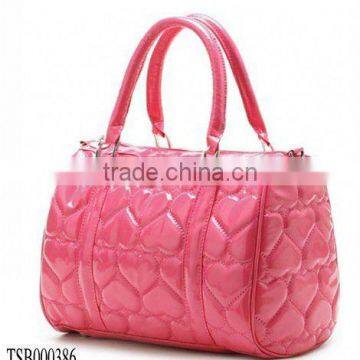 hot sale popular shiny heart handbag fashion