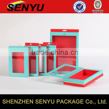 SENYU Retail Cell Phone Box with PVC Window