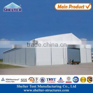 flame retardant UV-protection, rainproof big aluminum alloy temporary warehouse/storehouse workshop tent use for over 20 years