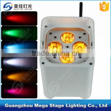 high quality 4x15w rgbwa uv led theater stage battery par light