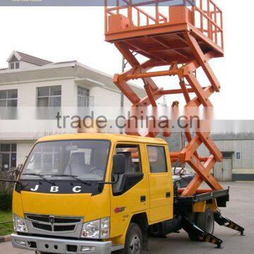 Hydraulic aerial cage vehicle for sale