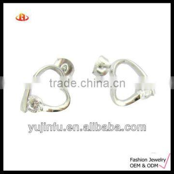 New Fashion Sterling Silver Diamond Earring