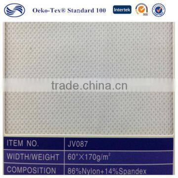 taslan nylon knitted mesh fabric for wedding dress