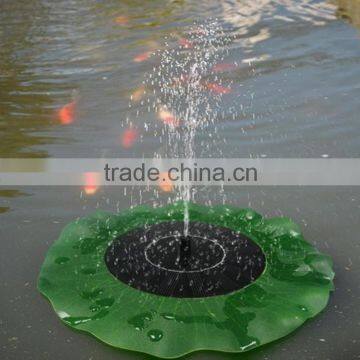 high quality floating pump solar with lotus leaf for fountain and irrigation