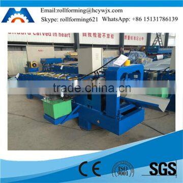 Alibaba Machine Manufacturer Roofing Sheet Ridge Cap Roll Forming Machin