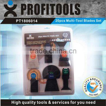 20pcs Oscillating Multi Tool Saw Blade Set