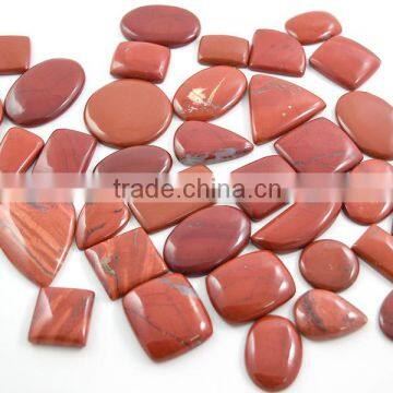 Natural red jasper stone natural semi precious stones wholesale loose cabochon gemstones authentic gemstones