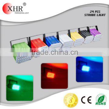 Sound 24pcs RGB LED Strobe Light For DJ,RGB Flash Light For Disco DJ Party
