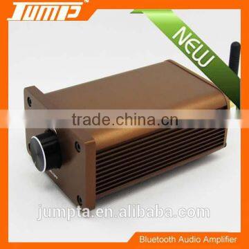 Professional 2 channels 50WX2 bluetooth class D desktop audio amplifier home use
