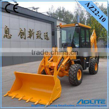 4x4 Compact Tractor With Loader and Backhoe photo-6