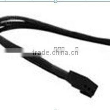 ATX 3 pin Fan extension wire with sleeving