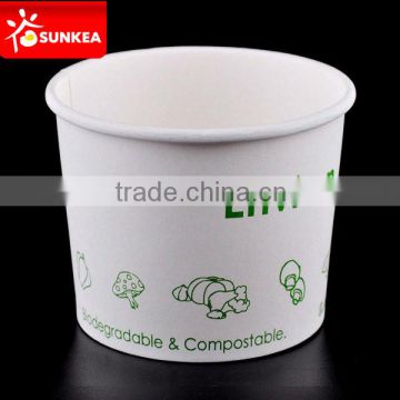 PE lined / PLA lined paper soup cup