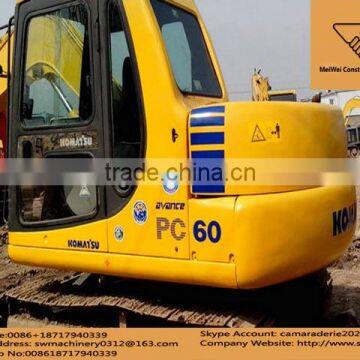 used komatsu PC 60 excavator for sale in china, japan made good condition