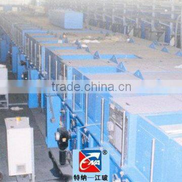 Manufacturing line for Low-E coated glass with 2 silver films