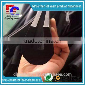 Architecture steel industry rubber groove rubber grip protective sleeve