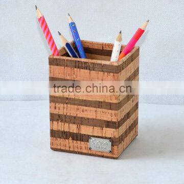 Office cork Pen Holder Pencil Cup Desk Organizer