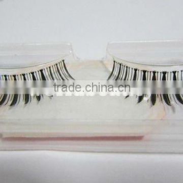 2014 fashion style wholesale price Synthetic hand-made strip eyelash