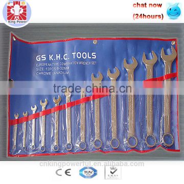 High Quality Combination Wrench (EURO type) chromevanadium&canbon steel