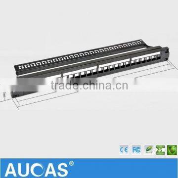 High Quality 1u 19 Inch Rack Blank Patch Panels 24 Port photo-2