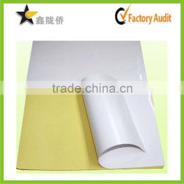 Super Quality Super Price Custom Print Cast Color A4 Size Sticker Paper Coated Barcode