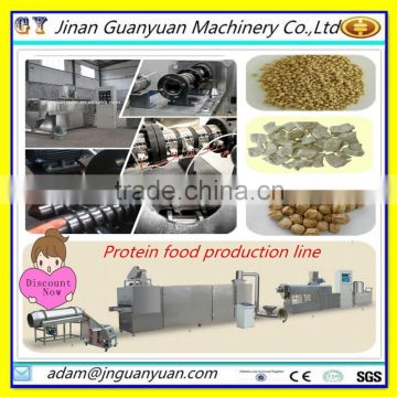 Popular textured soybean protein food extruder/machine selling in jinan