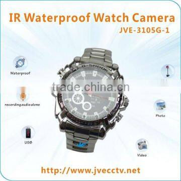 JVE-3105G-1 Mini Full HD 1080P Camcorder, Wrist Camera, Waterproof, Night Vision Camera Watch DV&DVR