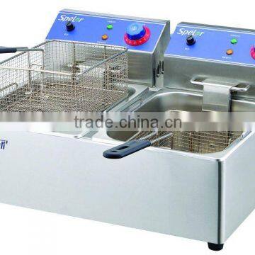 best price of electric 2-tank oven machine