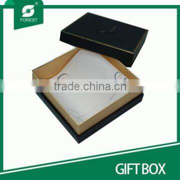 BLACK MATT FINISHING GIFT BOX CARDBOARD GIFT BOX photo-3
