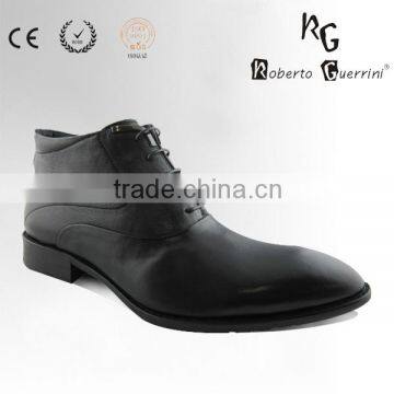 Genuine Leather High End Boots Men Italy Design