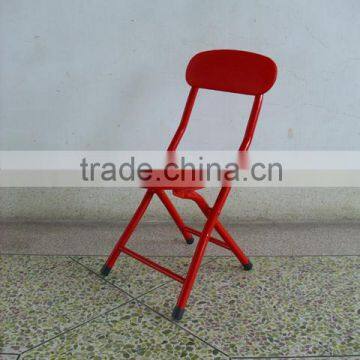 Metal Portable Round Seat Folding Easy Chair